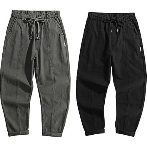 Autumn Black Jogger Men Cargo Pants Outdoor Tactical Military Pants Casual Loose Sweat Pants Men Cotton Trousers Big Size 3XL