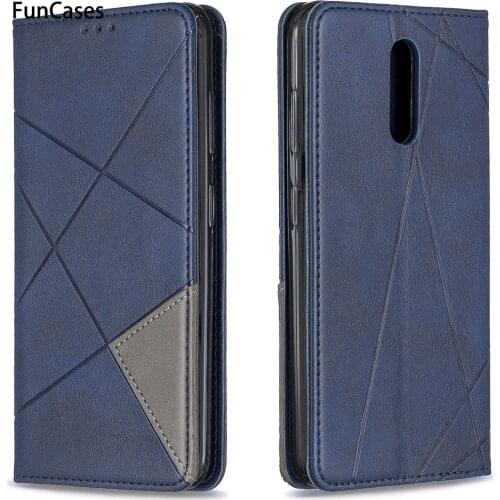 Mobile Phone Covers For case Nokia 3.2 Business PU Leather Wallet Case sFor Nokia etui 3.2 Case Flip Case Cellular Tel N3.2