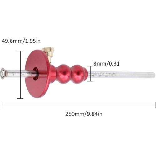Woodwork Mark Scraper European Pure Copper Auto Woodworking Scraping Ruler For Woodworking Marking