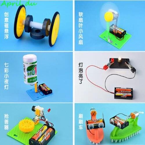 April Du Children Creative Kid Scientific Toys Scientific experiment set technology toy science teaching experiment equipment