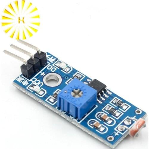 LM393 Photoresistance Photosensitive Sensor Module Detection Photoresistor Light Sensor Module for Arduino