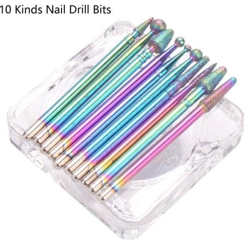 1Pcs Nail Drill Bit Milling Cutter For Manicure Rotary Nail Drill Bit Eletric Pedicure Machine Equipment Cuticle Remove Tools