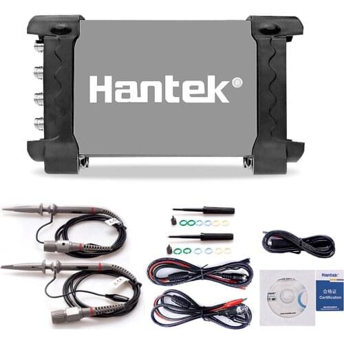 Hantek 6074BC Digital Oscilloscope 4 Channels 70MHz Bandwidth 1GSa/s PC USB 2mV-10V/DIV Input Sensitivity Replay Function