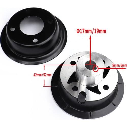 Diameter 17mm/19mm Wheel Hub Fit 2.50/2.80-4 Tire Rim For Electric Wheel Karting Scooter Bike Mini ATV Motorcycles For Dualtron