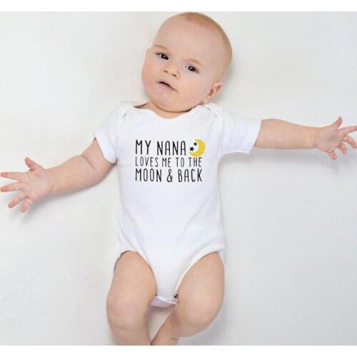 Letter Printing Toddler Rompers New Born Baby Clothes One-Pieces Baby Onesie Clothing Infant Kids Boys Jumpsuit Outfits