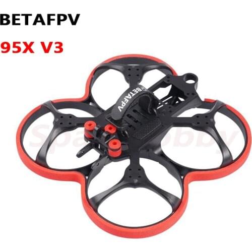 BETAFPV Beta95X V3 DJI FPV Frame Kit 100mm 95mm Wheelbase PA12 Material EVA Buffer F4 AIO 20A ESC 1106 Motor Quadcopter Drones