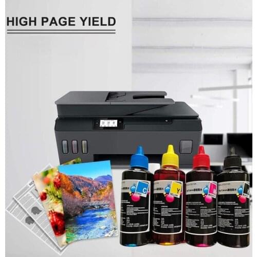100ml Refill Ink Kit Printer Ink For HP Universal Ink G2X9
