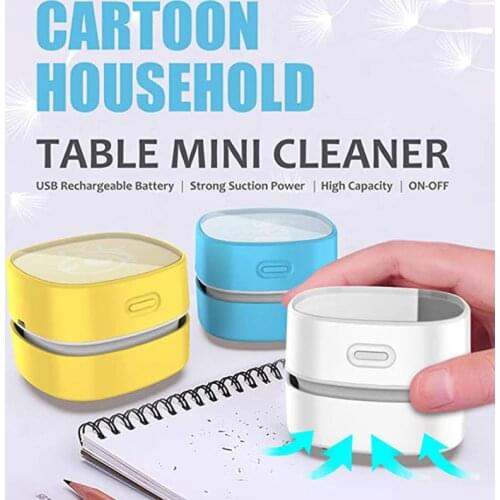 Mini Vacuum Cleaner Desktop Coffee Table Dust Collector Office Desktop cleaning Wireless Portable Home Car Small Vacuum Cleaner