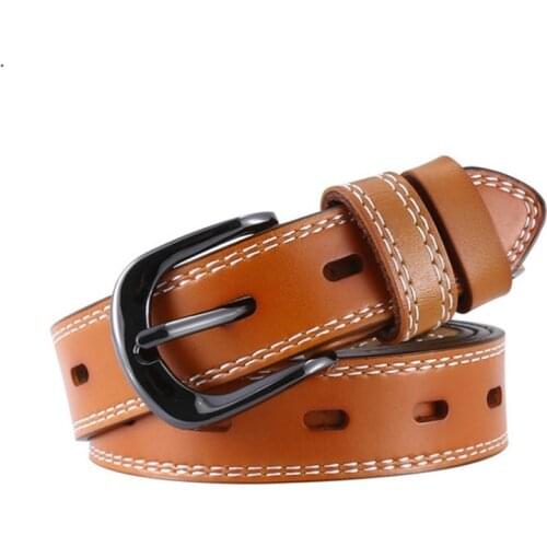 2021 NEW Luxury Belts for Women Fashion High Quality Leather Belts Pin Buckle Waist Belts
