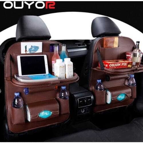 Car Seat Back Organizer Storage Bag Travel Holder Car Organizer Universal Auto Back Seat Bag Protector Accessoires