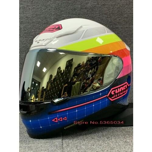 Full Face Motorcycle helmet Z7 rainbow helmet Riding Motocross Racing Motobike Helmet