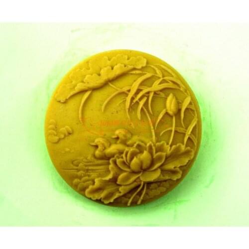Mandarin Duck Silicone Soap mold DIY Carft 3d soap molds S029