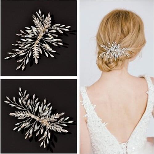 Wedding Crown Hair Accessories High Quality Bridal Hair Clip Tiaras Soft Barette Jewelry For Women заколки на волосы 2021
