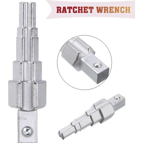 Ratchet Handle Radiator Stepped Wrench Practical 10-21mm Radiator Spanner Useful Multiused Stepped Home Supplies For Repairing