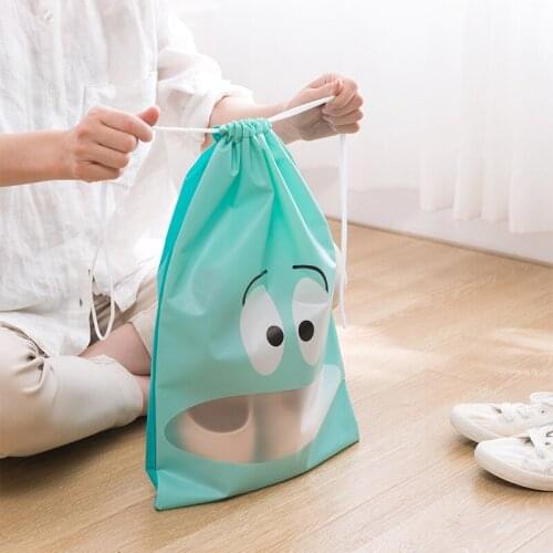 Waterproof Travel Storage Bag Drawstring Pocket Storage Towel Underwear Organizer Bag Portable Reusable Shoes Cosmetic Storage