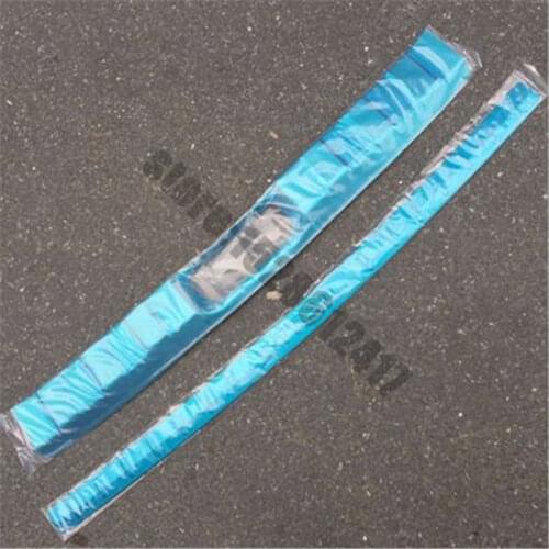 2 pcs For Nissan X-Trail X Trail T31 2008 -2013 Stainless Steel Rear Bumper tail Door Sill Tailgate Cover trim Protector
