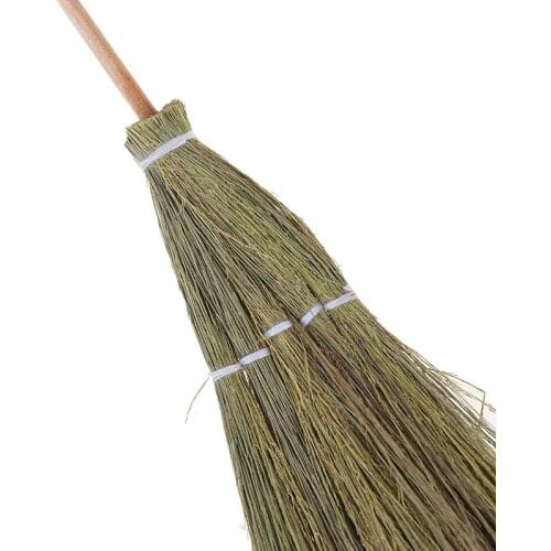 1pc 1:12 Dollhouse Miniature Fairy Garden Broom Cleaning Tools S/L Size high quality