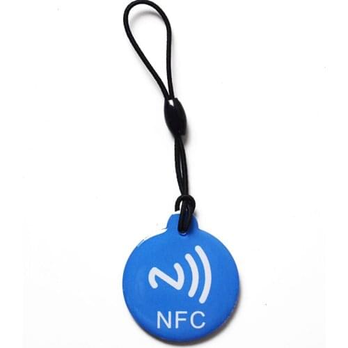 1pc NFC 213 Epoxy Card RFID NFC Tags 144 Bytes 13.56MHz Waterproof 30*33.5MM for NFC Mobile Phone