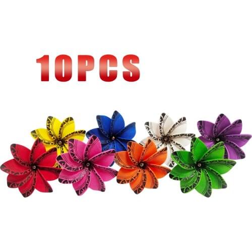 10pcs/set flowers Christmas Hawaii Summer party DIY decorations Artificial flowers Hula girls favor hair decoration flower