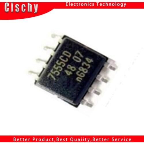 10pcs/lot ICM7555ID ICM7555CD ICM7555 7555CD SOP-8 In Stock