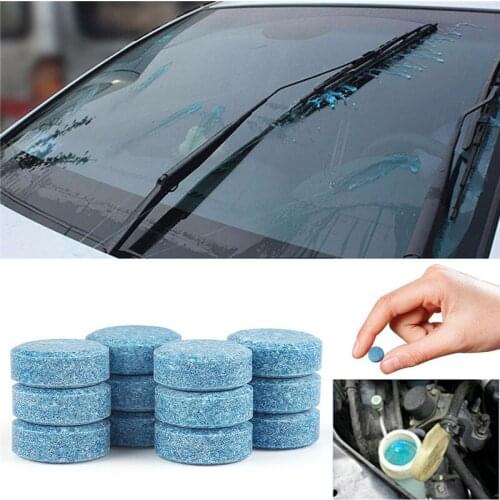 10x Car wiper tablet Window Glass Cleaning Cleaner Accessories For Lada granta vesta priora kalina niva largus vaz samara 2106