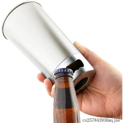 20pcs Cups with Bottle Opener 500ML Beer Glass 304 Stainless Steel Portion Cups 16oz Tumbler Metal Kitchen Bar Tools