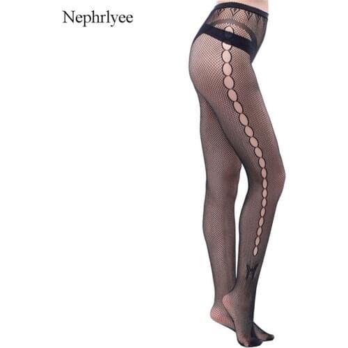 2021 Summer Tights Women Sexy Pantyhose Black Mesh Fishnet Stockings Slim Tight Thigh Stockings Without Panties Club Lingerie