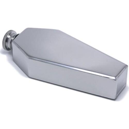 50PCS Mini Hip Flask 100ML Personalized Coffin Shape Stainless Steel Portable Flagon Travel Wine Pot Bar Supplies Mens Gift SN