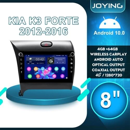 8 Inch Android 10 Car Stereo Radio GPS Tape Recorder Auto Cam Dash Carplay For KIA Cerato K3 forte 2012 2016 Multimedia Player