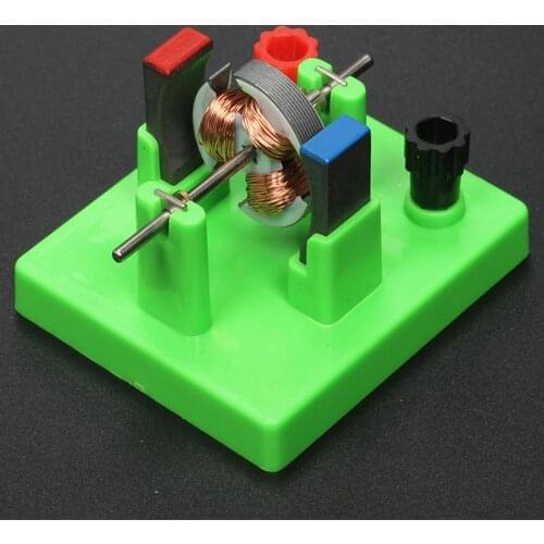 DIY DC Electrical Motor Model Physics Experiment Aids Educational Students Toy