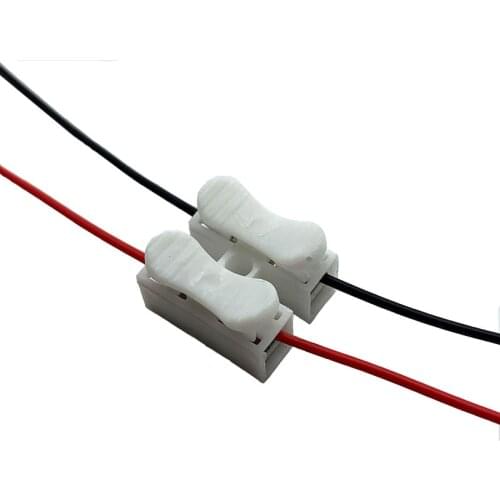 20 PCS Splicer Plugs /connection plugs /linker plugs/Quick Connector cable clamp Terminal Block 2 Way Easy Fit for led strip