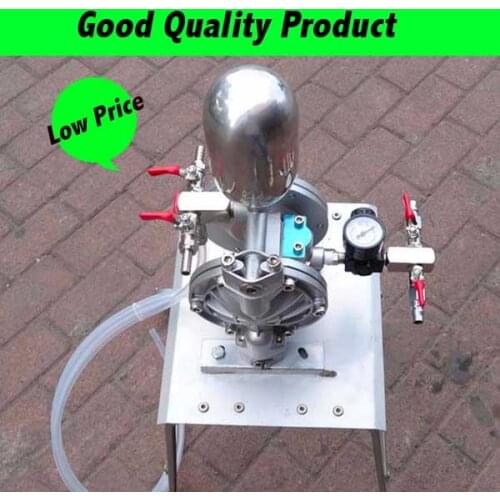 MS-QD Pneumatic Double Diaphragm Pump Small Paint Spraying Suit Membrane Pump