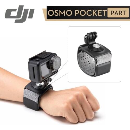 PGYTECH for DJI Osmo Pocket Osmo Action Hand and Wrist Strap with DJI Original Accessory Mount for more Filmmaking Possibilities