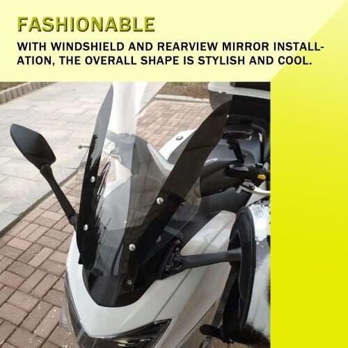 For YAMAHA NMAX155 NMAX 155 NMAX-155 2015-2019 Motorcycle Adjustable Movable Bracket Stand Holder Windshield Windscreen Stent