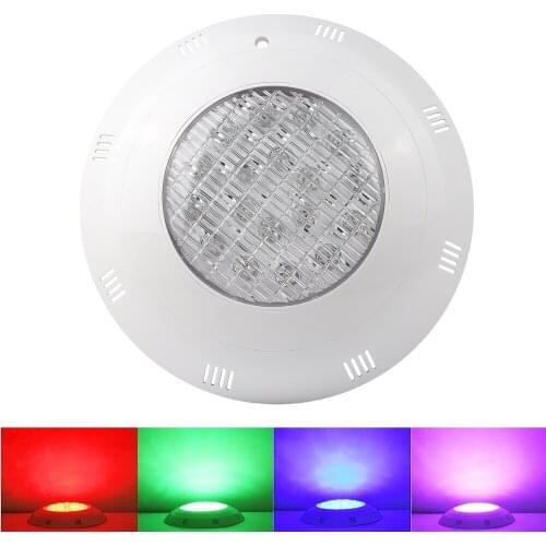 36W RGB Swimming Pool Light 18LEDs Submersible Lamp Remote Control Underwater Pond Piscina Led Lights IP68 Waterproof AC/DC12V