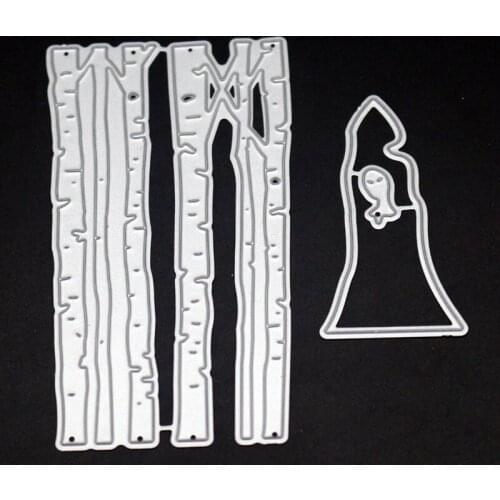 SCD1174 Halloween Metal Cutting Dies For Scrapbooking Stencils DIY Album Cards Decoration Embossing Folder Craft Die Cuts Tools