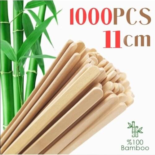 Made In Europe 1000 PCS 14 cm Wooden Coffee Tea IceCream Popsicle Lolly Sticks Beverage Stir Stirrers DIY Crafts Sticks tools drinkware dinnerware spoon spoon set tea spoons gold kitchen accessories coffee