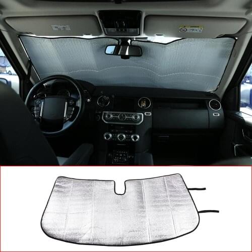 For Land Rover Discovery 4 LR4 2014-2017 Aluminum foil Thermal Curtain Shading Sunscreen Shading pad Interior Car Accessories