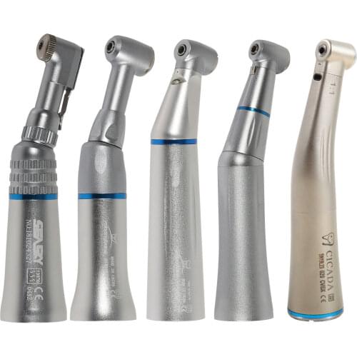 Dental (LED Fiber Optic) contra angle Slow low speed handpiece Fit NSK KAVO