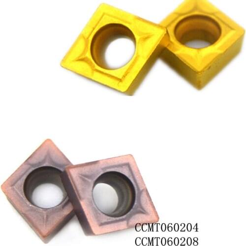 Original grade quality CNC Carbide insert CCMT060204/CCMT060208 VP15TF/UE6020 Use S06K-SCLCR06 turning tool holder Turning Tool