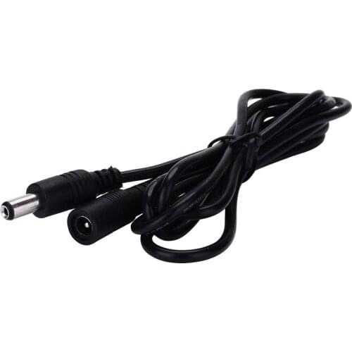 Hamrolte 10m(33ft)/5m(16.5ft) 2.1x5.5mm DC12V Power Extension Cable for Security Camera Secuirty DVR