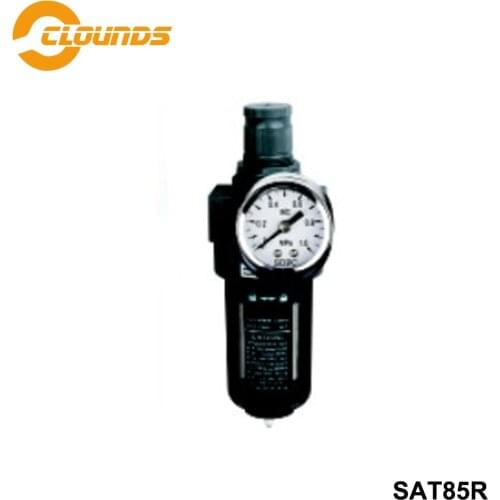 SAT85R Air Source Treatment Unit Water Oil Separator G1/4" 3/8" 1/2" Air Preparation Unit Filter AirTAC Type Source Equipment