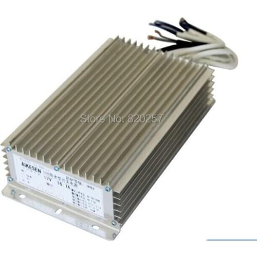 200W DC24V 8.3A IP67 Waterproof Switching led Power Supply, 170-264V AC input 24V DC output for led strips