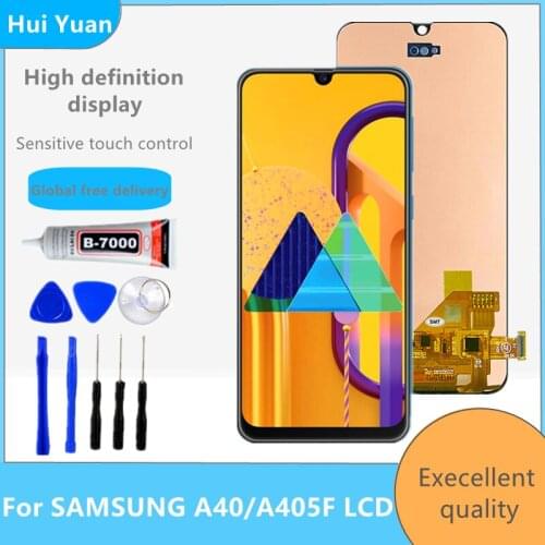 A40 Lcd Display For Samsung Galaxy A40 A405F LCD Display Touch Screen Digitizer Replacement For Samsung A405F A405FN A405FM