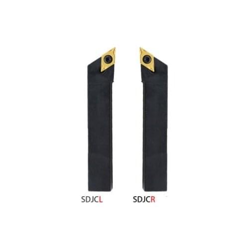 1pc SDJCR1616H11/SDJCL1616H11+1pc DCMT11T304 insert, to cut stainless steel and steel,CNC Turning Tool, External Turning Tool