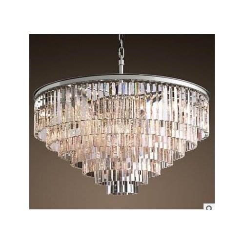 110-220V k9 Crystal Pendant light circular Electroplate polishing luxury Nordic simplicity Crystal Pendant lamp free shipping