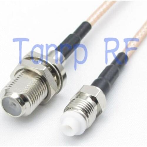 15CM Pigtail coaxial jumper cable RG316 extension cord 6inch F female jack to FME female jack RF adapter connector