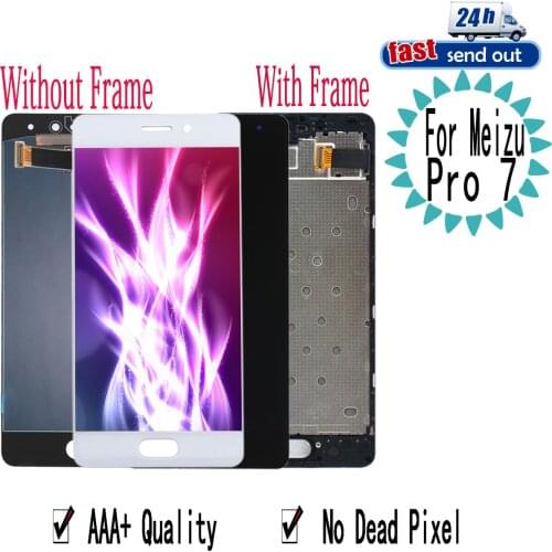 5.2" AMOLED LCD For MEIZU Pro 7 LCD Display Touch Screen Digitizer Assembly Replacement For MEIZU Pro7