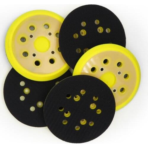 5Inch 125MM Sanding Pad Backing Pad Woodworking Sand Disc Pad Fits Air Sander Angle Grinder Grinding Power Tools Accessories