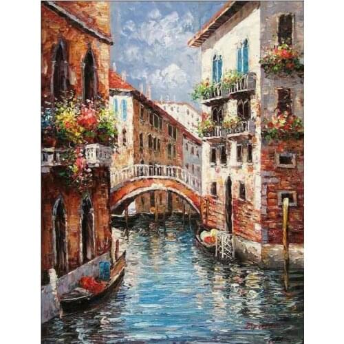 Diamond Embroidery Landscape 5D Diamond Painting Kit Cross Stitch Kits EmbroideryDiamond Painting Kits Full Drill
